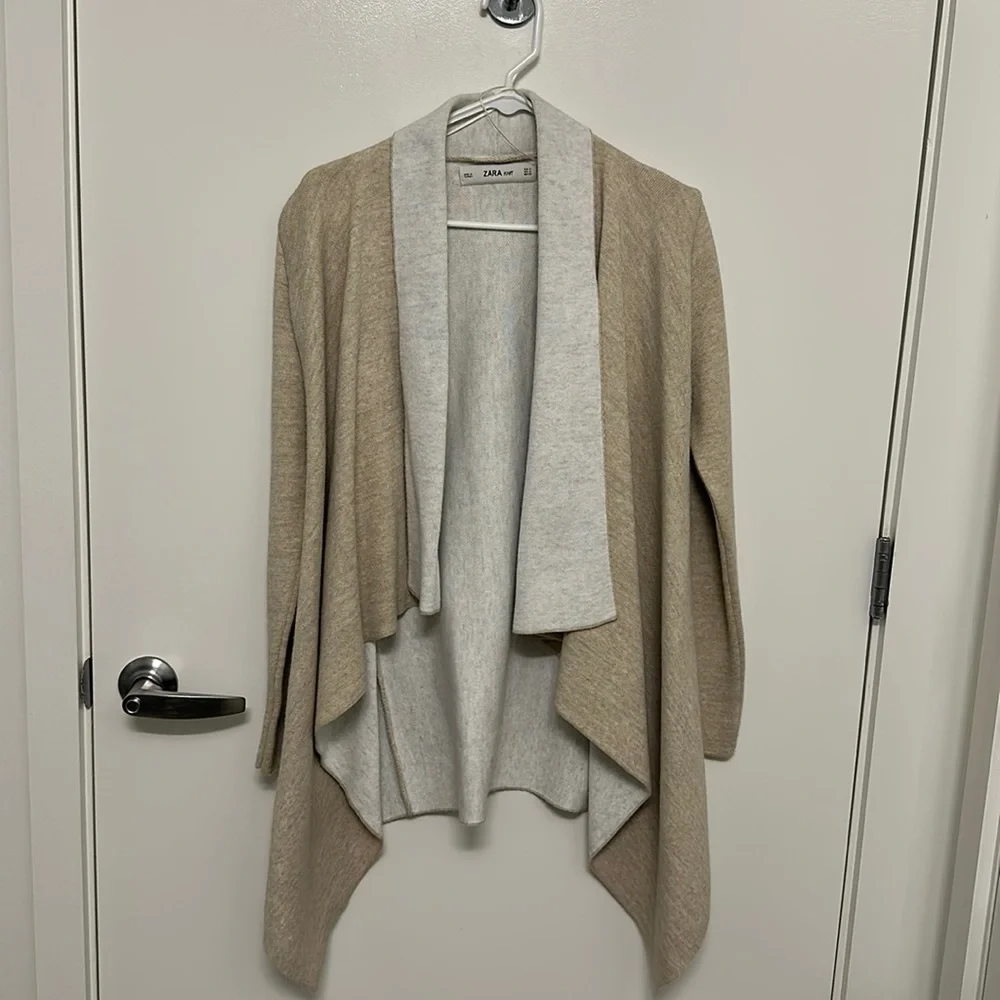 Two colored sweater cardigan - Picture 1 of 6